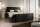 Boxspringbett GARDA 2 im Samt-Stoff mit Bettkasten und 6 cm Topper