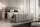 Boxspringbett GARDA 2 im Samt-Stoff mit Bettkasten und 6 cm Topper