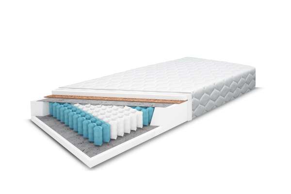 Matratze DAVIDE H2/H3 7-Zonen Taschenfeder, 20 cm Hoch, 90 x 200 cm