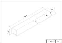 Wandboard ARIS Eiche