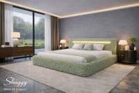 Luxus Polsterbett Shaggy – Mika – Inkl....