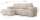 Ecksofa BERI in breitem CORD Stoff mit Schlaffunktion u. Bettkasten
