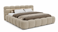 Polsterbett LUCIA Bouclé Designer- Wolkenbett mit...