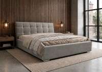 Design Polsterbett Oslo Samt Magic Velvet mit Stauraum-Bettkasten