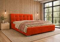 Design Polsterbett Oslo Samt Magic Velvet mit Stauraum-Bettkasten