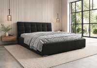 Design Polsterbett Oslo Samt Magic Velvet mit Stauraum-Bettkasten