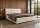 Design Polsterbett Oslo Samt Magic Velvet mit Stauraum-Bettkasten