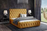 Polsterbett LORD im elegantem Samt Bezugstoff MAGIC...