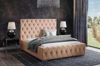 Polsterbett LORD im elegantem Samt Bezugstoff MAGIC...